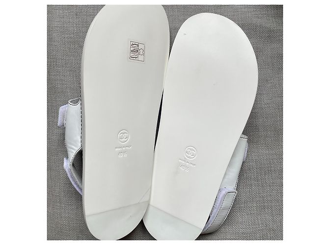 Chanel Sandalen Schwarz Weiß - Ansicht 5