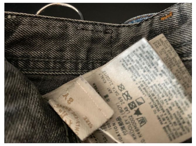Jean Diesel Slim Gris Coton Garçon 8 ans - vue 9