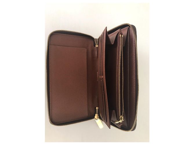 Cartera Louis Vuitton Zippy Organize Monogram Canvas Marrón Castaño - vista 6