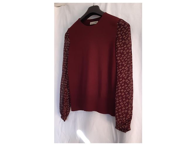 Isabel Marant Etoile Precioso suéter Isabel Marant / talla 36 Burdeos - vista 2