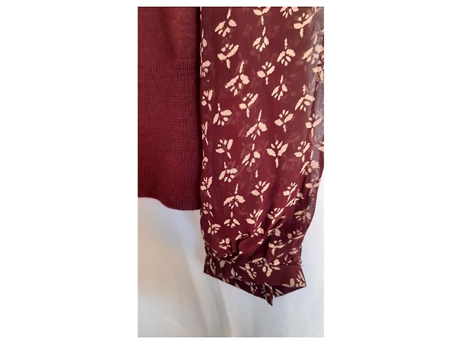 Isabel Marant Etoile Precioso suéter Isabel Marant / talla 36 Burdeos - vista 3
