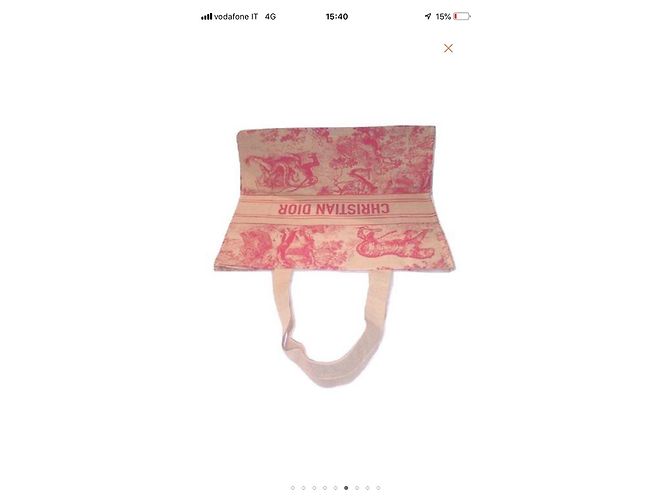 Shopper Dior Toile de Jouy - vista 3