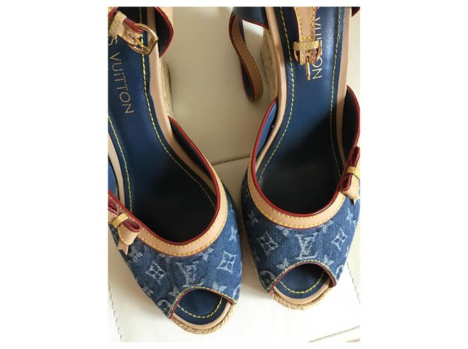 Louis Vuitton sandali Blu - vista 2