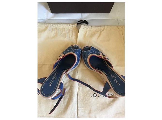 Louis Vuitton sandali Blu - vista 13