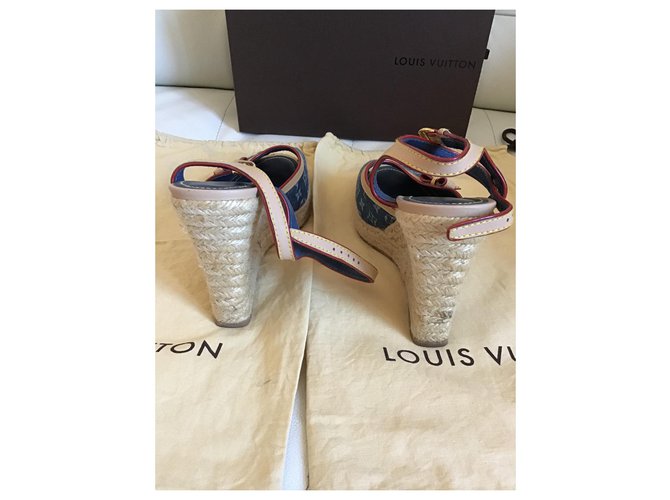 Louis Vuitton sandali Blu - vista 6