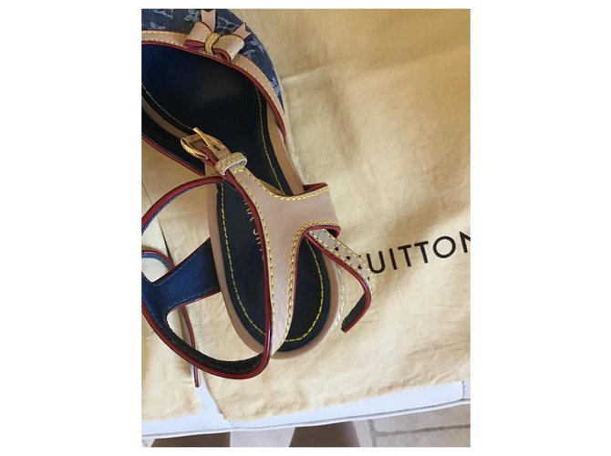 Louis Vuitton sandali Blu - vista 8