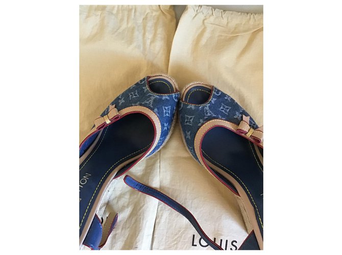 Louis Vuitton sandali Blu - vista 9