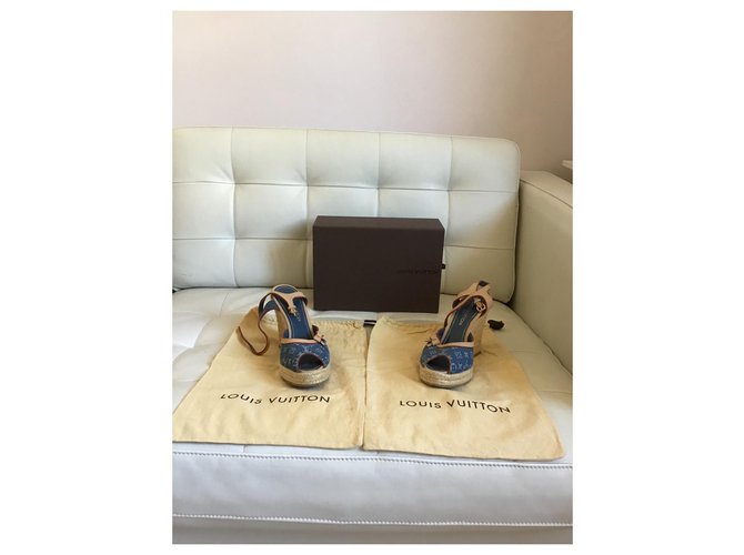 Louis Vuitton sandali Blu - vista 10