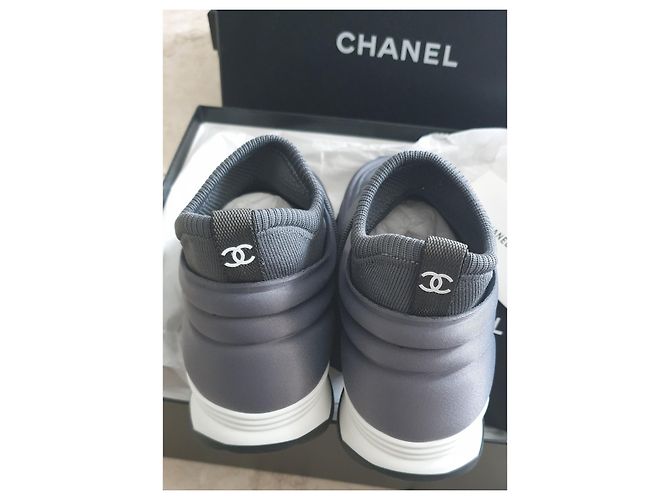 Chanel Scarpe da ginnastica Grigio antracite - vista 4