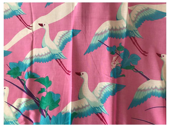 Hermès Modelo pareo grande Rosa - vista 6