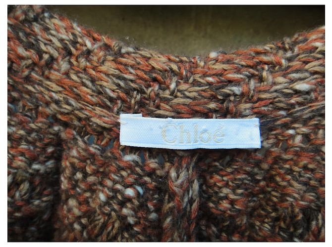 Chloé Capa de punto de cachemir de otoño de Chloe 2010 Taille XS - vista 3
