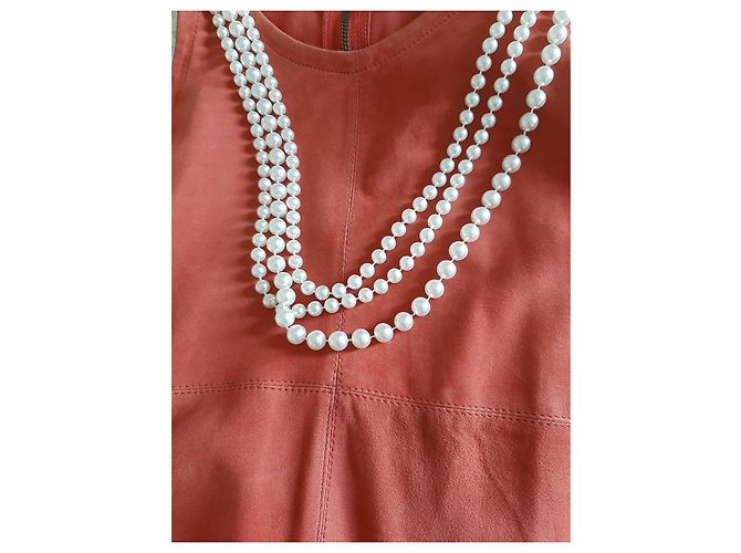 Top Muubaa de gamuza roja talla 36 - vista 4