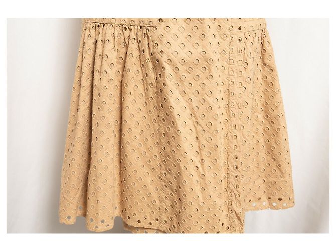 Diane Von Furstenberg DvF Vintage Bellette Kleid Karamell - Ansicht 7