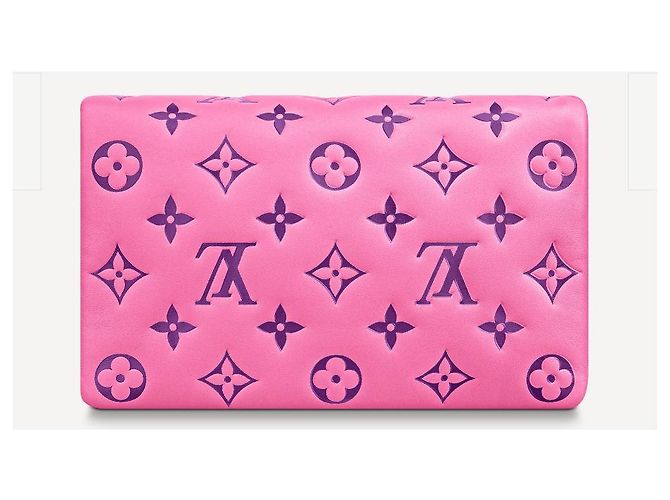 Louis Vuitton Pochette LV Coussin rosa - vista 2
