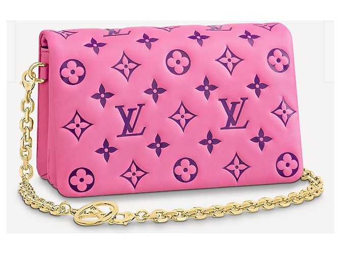 Louis Vuitton Pochette LV Coussin rosa - vista 5