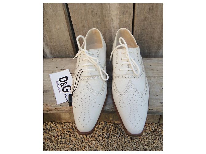 oxford Dolce & Gabbana p 36,5 Bianco - vista 3