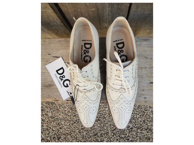 oxford Dolce & Gabbana p 36,5 Bianco - vista 4