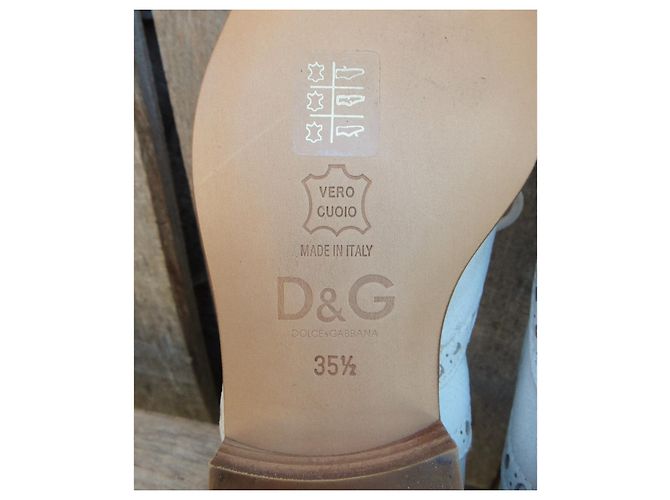 oxford Dolce & Gabbana p 36,5 Bianco - vista 7