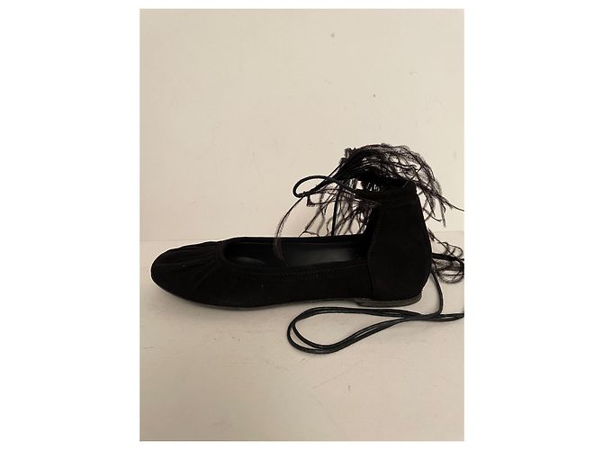 Ann Demeulemeester Zapatillas de ballet - vista 2