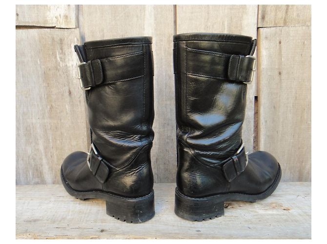 Free Lance Botas modelo Lance Biker gratis 4 Correa media p 37 Negro - vista 6
