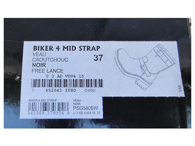 Free Lance Botas modelo Lance Biker gratis 4 Correa media p 37 Negro - vista 8