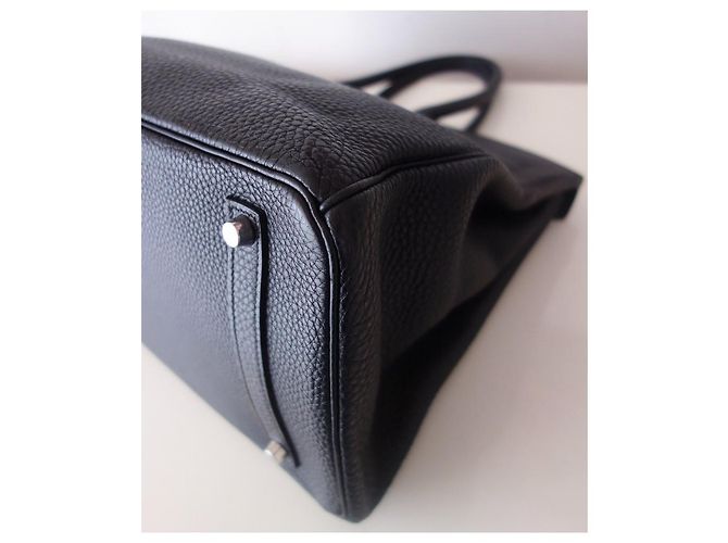 Acapulco Hermès Borsa HERMES BIRKIN 35 Noir Nero - vista 10