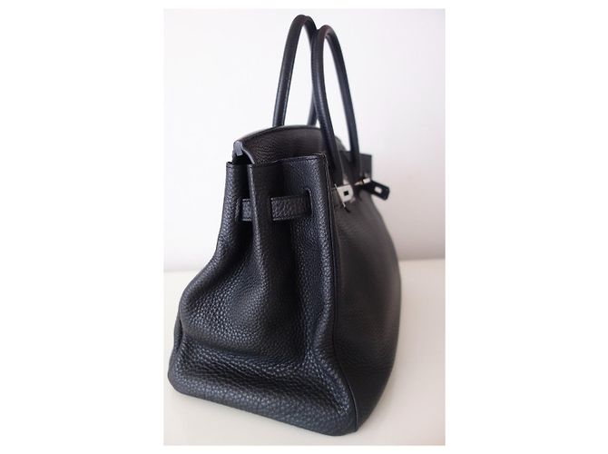 Acapulco Hermès Borsa HERMES BIRKIN 35 Noir Nero - vista 13