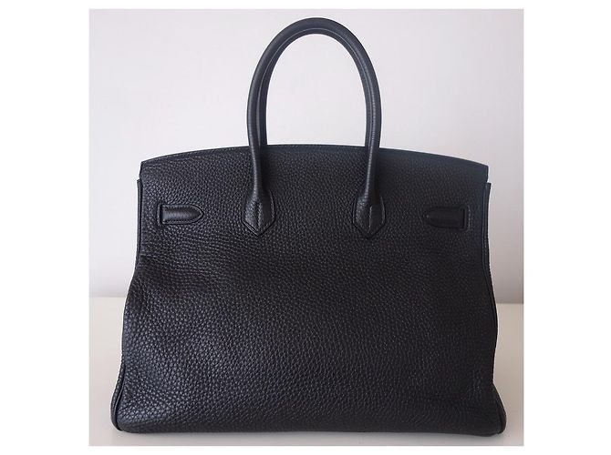 Acapulco Hermès Borsa HERMES BIRKIN 35 Noir Nero - vista 4