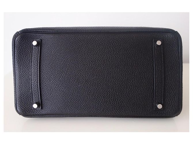 Acapulco Hermès Borsa HERMES BIRKIN 35 Noir Nero - vista 6