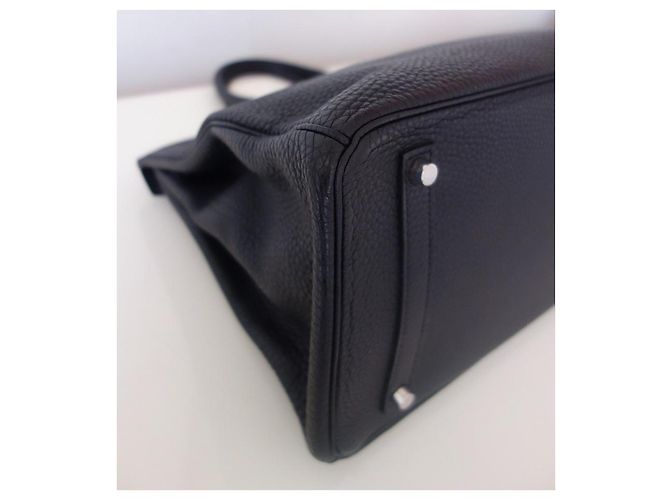 Acapulco Hermès Borsa HERMES BIRKIN 35 Noir Nero - vista 8
