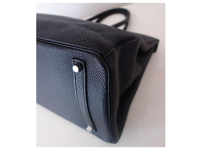Acapulco Hermès Borsa HERMES BIRKIN 35 Noir Nero - vista 9