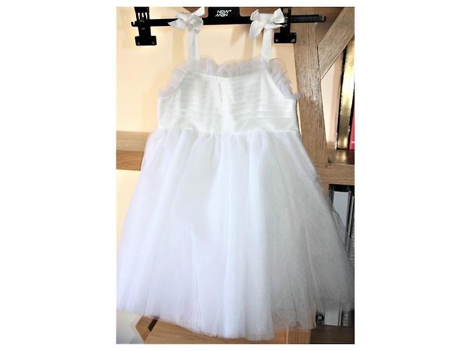 Tartine et Chocolat Zeremonienkleid Weiß - Ansicht 2