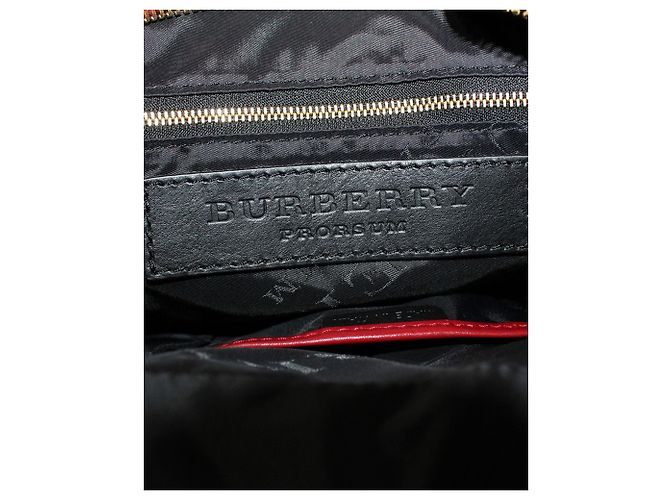 Burberry Prorsum Tote di gamberetti rosso scuro - vista 10
