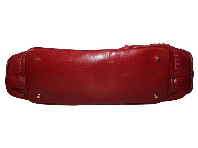Burberry Prorsum Tote di gamberetti rosso scuro - vista 5