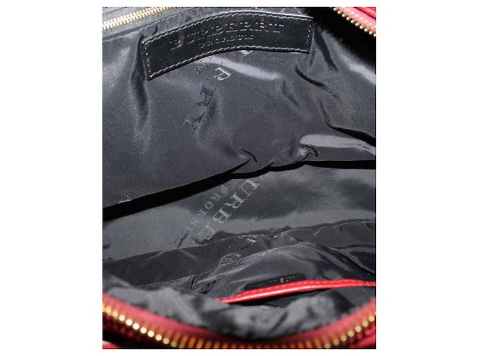 Burberry Prorsum Tote di gamberetti rosso scuro - vista 9