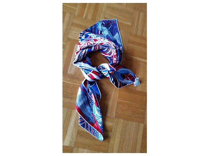Hermès HERMES CARRE 90 KAWA ORA Multicolore - vista 4