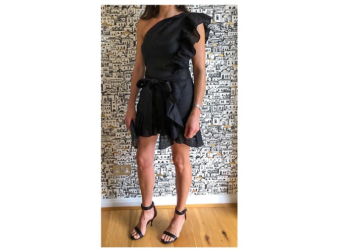 Sandali Givenchy in pelle nera con tacco 8cm Nero - vista 2