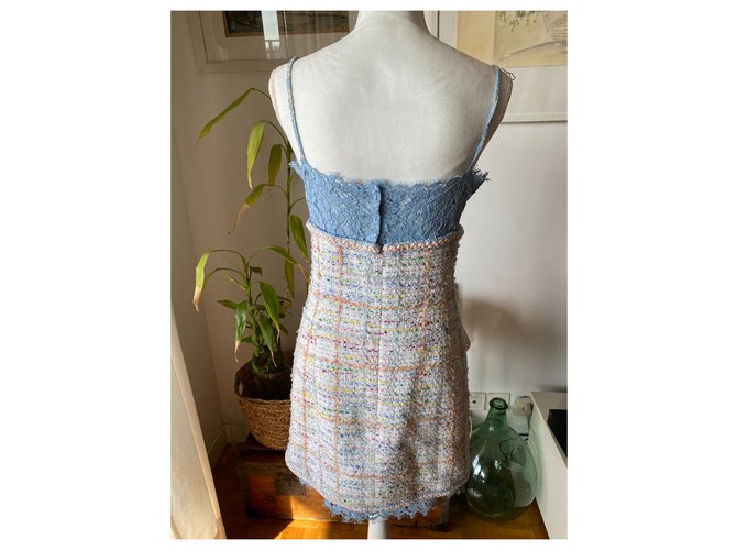 Chanel Vestidos Azul - vista 3