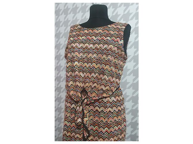 Autre Marque Ana Alcazar Mehrfarbiges Kleid aus Polyester Mehrfarben - Ansicht 2