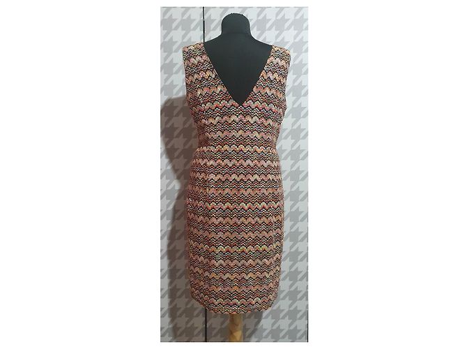 Autre Marque Ana Alcazar Mehrfarbiges Kleid aus Polyester Mehrfarben - Ansicht 3