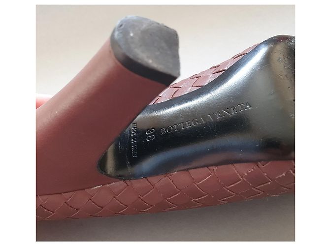 Bottega Veneta Lederabsätze braun Größe 38 - Ansicht 7