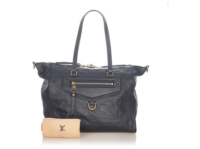 Louis Vuitton Nero Monogram Empreinte Lumineuse PM - vista 10