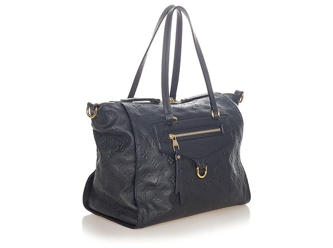 Louis Vuitton Nero Monogram Empreinte Lumineuse PM - vista 2