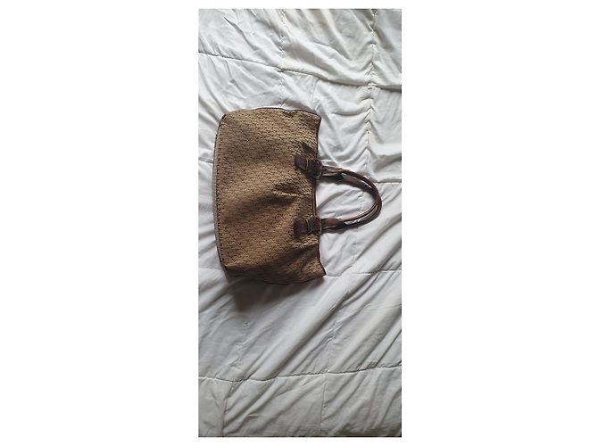 Borsa tote Dior in tela monogrammata marrone - vista 10