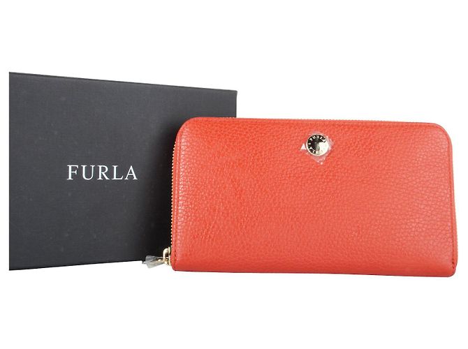 Furla Portafoglio in pelle rossa - vista 4
