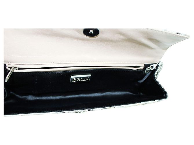 Rodo Pochette in pelle di serpente - vista 6