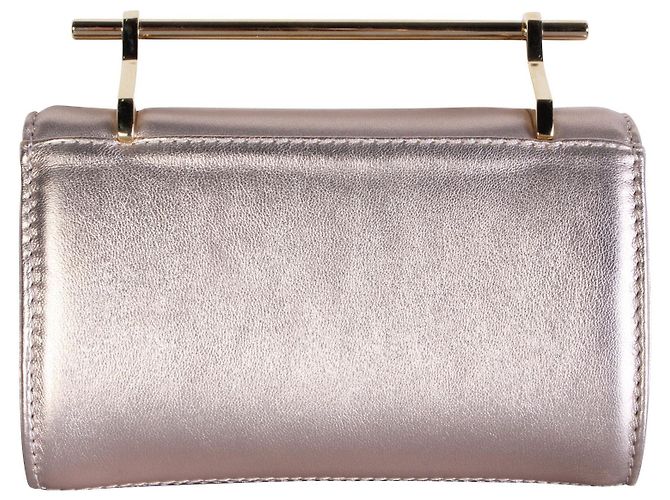 M2malletier Pochette in oro rosa - vista 3