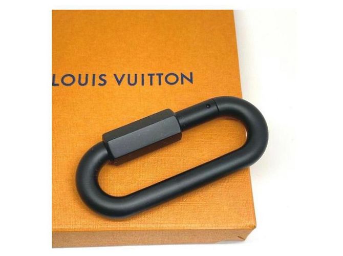 Louis Vuitton Moschettone carabiner Virgil Abloh Nero - vista 2