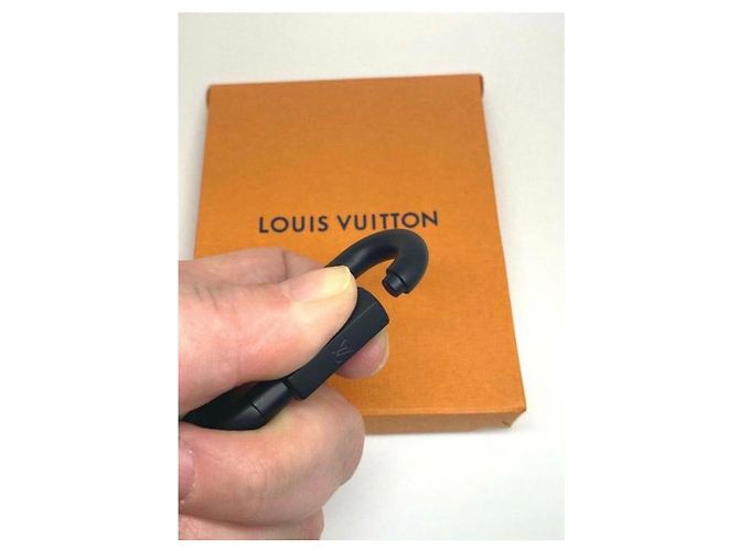 Louis Vuitton Moschettone carabiner Virgil Abloh Nero - vista 4