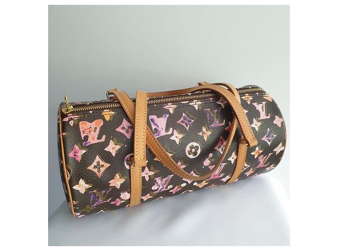 Louis Vuitton Schmetterling 30 Aquarell Aquarell Mehrfarben - Ansicht 2